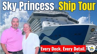 Sky Princess Everything You Need to See | Complete Ship Tour