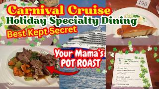 Carnival Miracle Holiday Main Dining Room- Carnival Cruise March 2025