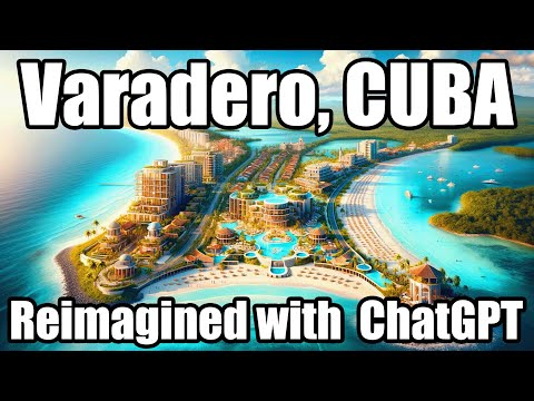 Varadero, Cardenas and Matanzas Reimagined with DALL·E Artificial Intelligence