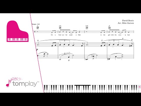 Life on Mars - Piano Sheet Music