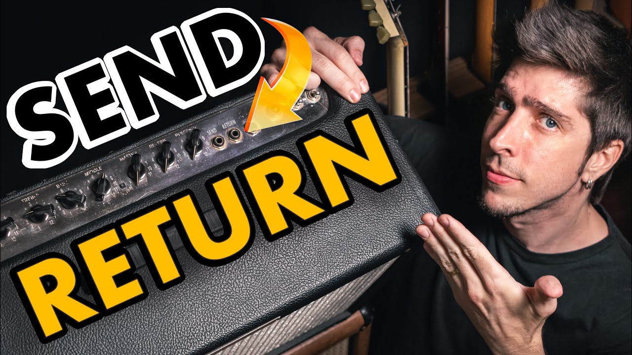 COMO USAR O SEND RETURN DO AMPLIFICADOR ?   - Você precisa saber ligar os seus pedais dessa forma