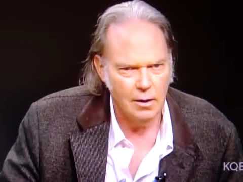 Neil Young talks Bob Dylan with Charlie Rose in 2008
