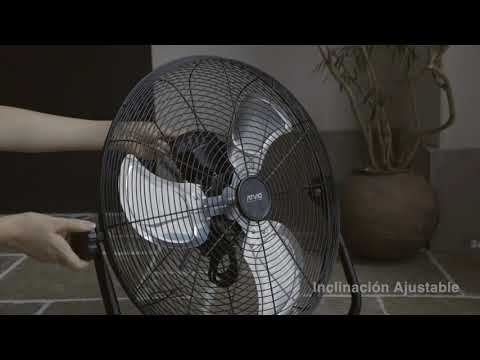 thumbnail video image 2 of Ventilador Atvio de Piso 20 Pulgadas High Velocity, 2 of 4