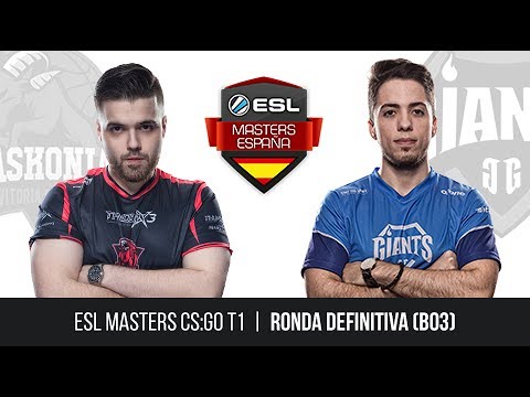 ThunderX3 Baskonia vs. Giants PVP.ME [Mirage] Mapa 1 - ESL Masters CS:GO T1 - Decisivo
