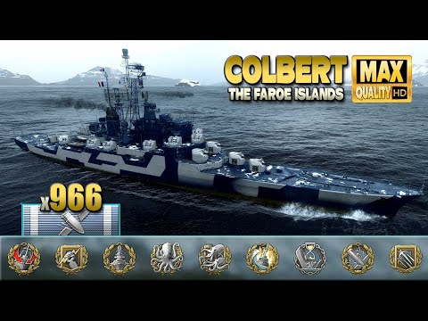 Cruiser Colbert with 2.6 seconds reload - World of Warships