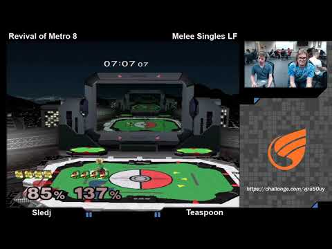 Revival of Metro 8 Melee Singles LF - Sledj VS Teaspoon