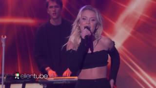 ZARA LARSSON LIVE &quot;So GOOD&quot; On ELLEN SHOW Ft TY DOLLA $ign_TODAY 7th Feb WOW INCREDIBLE {VIDEO}!!_