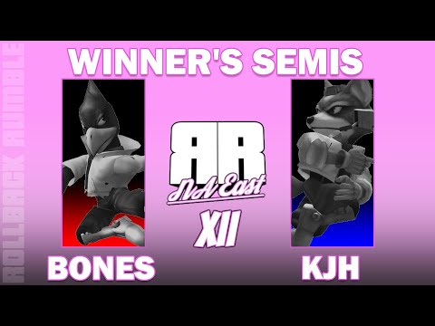 Bones (Falco) vs KJH (Fox) | Winner's Semis | Rollback Rumble: NA East 12