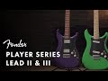 миниатюра 0 Видео о товаре Электрогитара FENDER PLAYER LEAD II MN BLACK