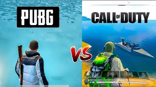 PUBG Mobile vs Call of duty Mobile (Battle Royale Comparison)