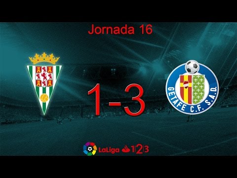 Gol de Pedro Ríos | Córdoba 1-3 Getafe | Liga 1,2,3 2016/17