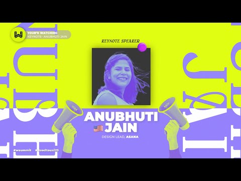 Anubhuti Jain at W-Summit 2023 - YouTube