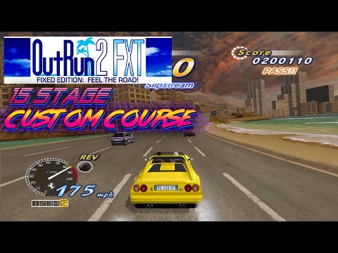 Outrun 2 FXT - Custom Course and Music  (Sprinter - Super Hang-On)