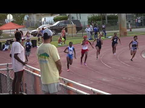 Girls 200m Section 2 Finals Fort Lauderdale City Championships 2021
