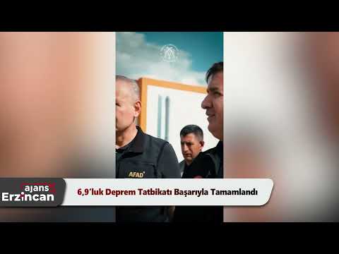 6,9’luk Deprem Tatbikatı Başarıyla Tamamlandı
