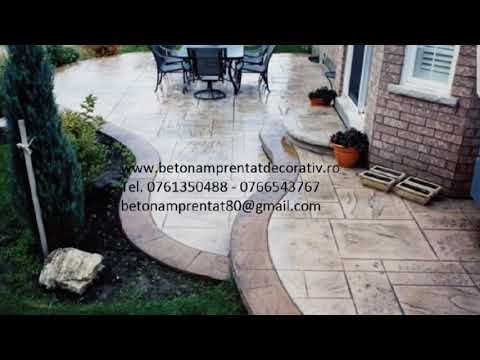 Beton Amprentat Variașu Mare - Arad Tel.0761350488 -0766543767