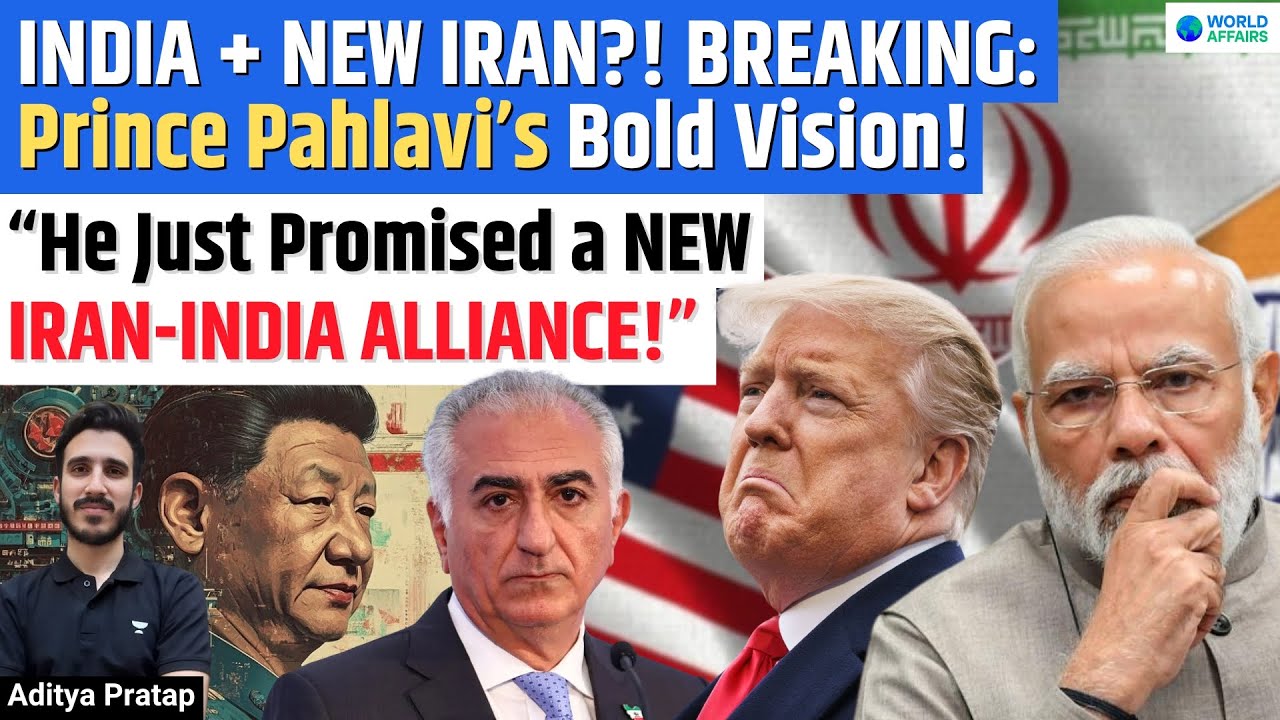 Reza Pahlavi Reveals Why a Free Iran Will Choose India as a Strategic Partner