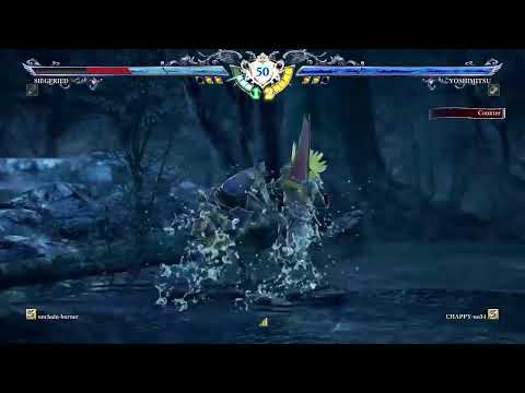 soul calibur 6  yoshimitsu　vs　burner Siegfried  5×3