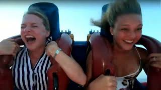 Slingshot hot ride 🍑, oops moment caught on camera 🙈#slingshotride 