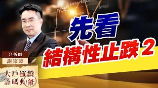 先看結構性止跌2｜大戶羅盤籌碼動能 ｜謝宗霖