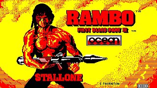 [Amstrad CPC] Rambo - First Blood Part II - Longplay