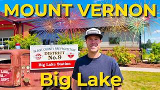 Living in Mount Vernon WA: Big Lake - tour around the neighborhood