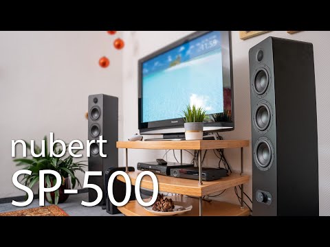 nubert SP-500 im Test - Ehrlicher Sound im Großformat mit mächtig Power - Aktive Standlautsprecher