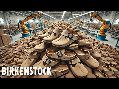 How Birkenstock Clogs are Made in a Factory | How are they so Comfortable?