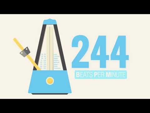 244 BPM Metronome | The BLuetiFuLL MeTRoNoME