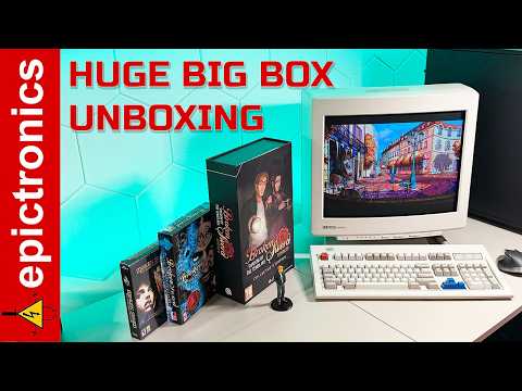 Why I love CRTs, Massive Big Box Collectors Edition Christmas Special Unboxing