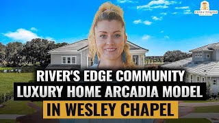 River's Edge Community | Taylor Morrison | Luxury Home Arcadia Model #newconstruction #realestate