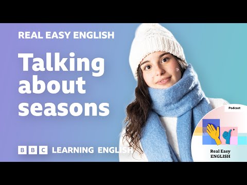 Talking about seasons ❄️☀️🍂 Real Easy English