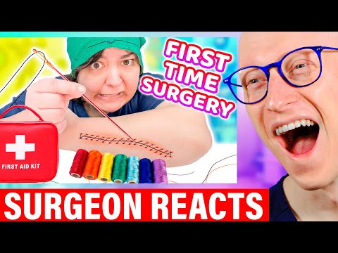 NerdECrafter Tries Surgery For First Time | Surgeon Reacts