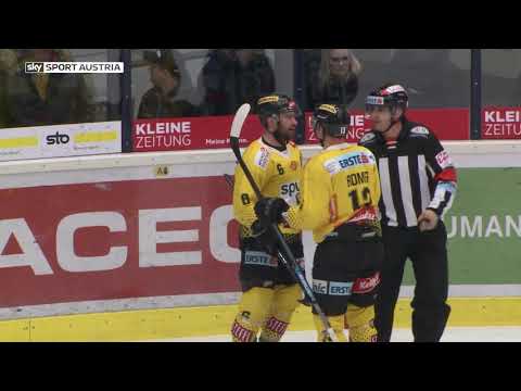 Highlights: EBEL, 25. Runde: EC Panaceo VSV - spusu Vienna Capitals 3:7