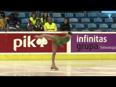 23 Chantelle KERRY (AUS) - ISU JGP Croatia Cup 2012 Junior Ladies Free Skating