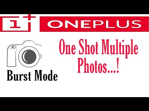 Single Take Multiple Shots with one plus  |Take Burst Photos | One plus 8 Burst Mode |