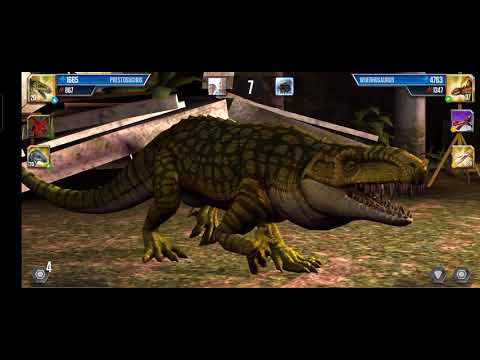 NO VIP NO HACK INDORAPTOR BATTLE / Jurassic world the game VP864