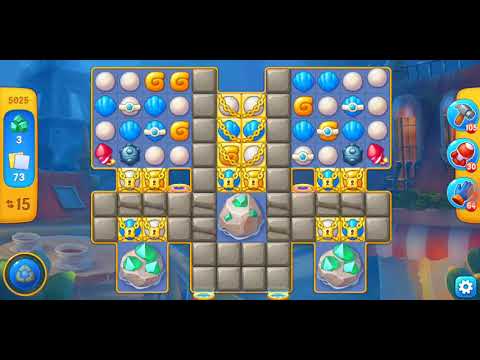 Fishdom. 5025 level no boosters and diamonds