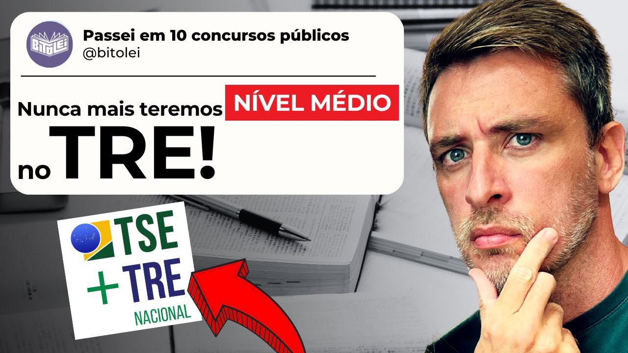 NUNCA MAIS TEREMOS CONCURSO DE NÍVEL MÉDIO NO TRE?