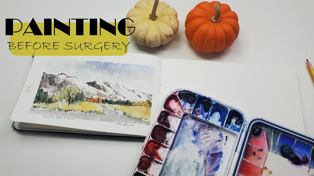 Real time landscape painting