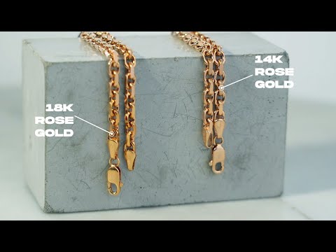 The Difference Between 14k and 18k Rose Gold