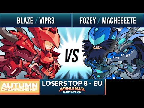 Blaze & VipR3 vs Macheeete & Fozey - Losers Top 8 - Autumn Championship EU 2v2