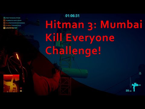Hitman 3: Mumbai Kill Everyone Challenge (With Randomizer Mod) [4k HDR]
