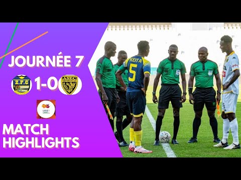 Résumé - J7 - Zoman Vs Asec Mimosas - Ligue 1 Lonaci (2024-2025)