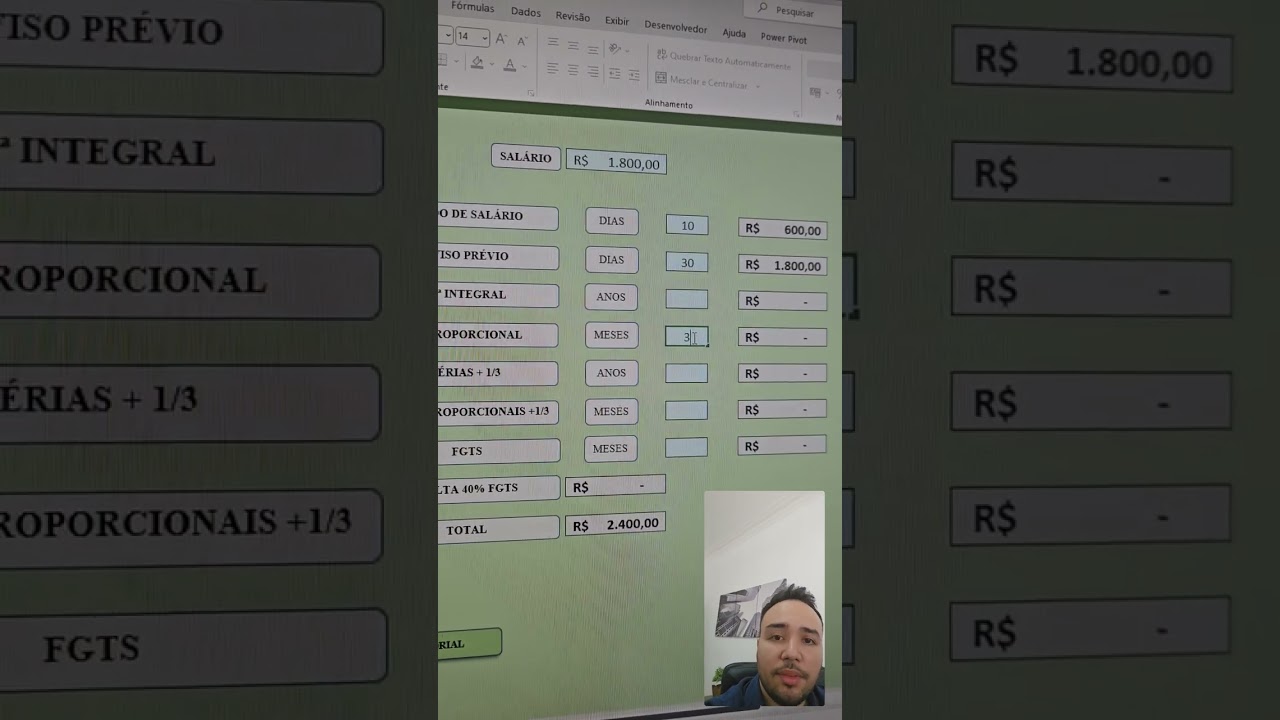 Começando o dia com cálculos trabalhistas #direitodotrabalho #direito #direitoprevidenciario
