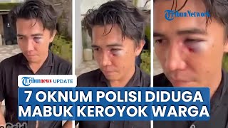 7 Oknum Polisi Diduga Keroyok Warga saat Malam Tahun Baru di Maros, gegara  Nyalakan Kembang Api
