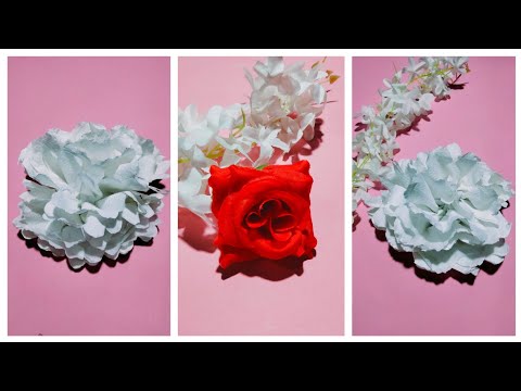 DIY Flower from Tissue Paper 🌺 | Easy & Elegant Craft | Paper flower making 