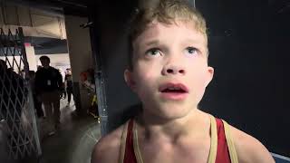 Kai Chilcote Into The 75 lbs State Final At 2025 OAC State Wrestling