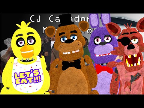 GTA San Andreas - CJ Mystery Hunter: Five Nights at Freddy's