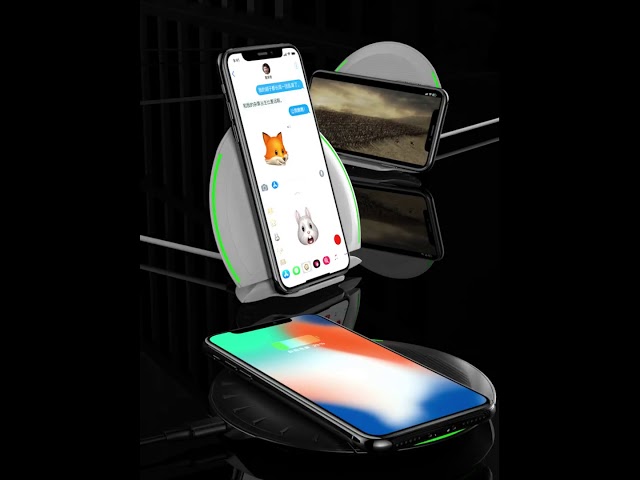 Baseus Cargador Inalámbrico Multifunción Plegable video